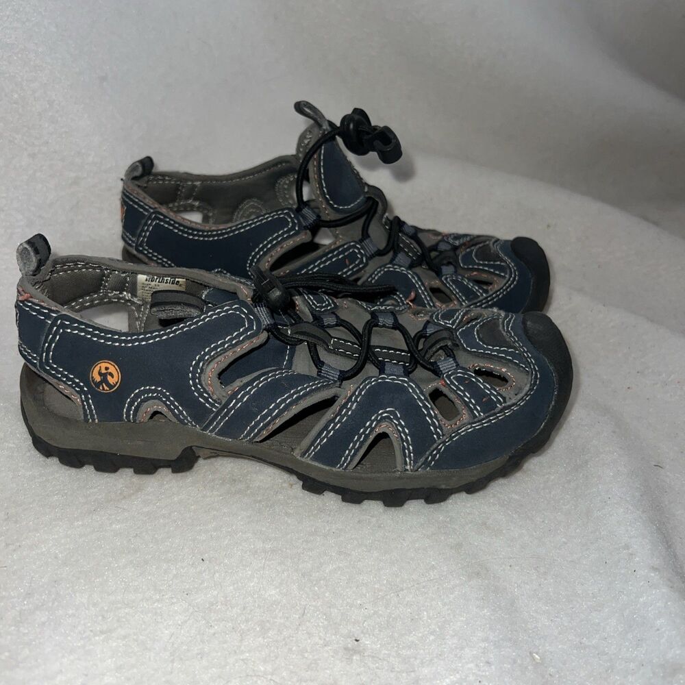 Water Shoes Northside Sandles Shoe Bungee Cord Kids 13 Unisex Gray Beach Hiking